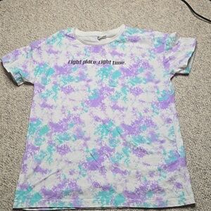 Right Place, Right time Tie Dye T-shirt